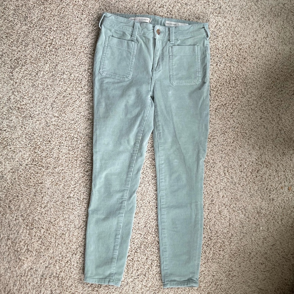 Pilcro and the Letterpress by Anthropologie High-rise Skinny Corduroy Pant
